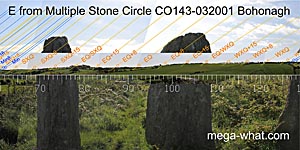 E from Bohonagh Stone Circle, Cork, Ireland.