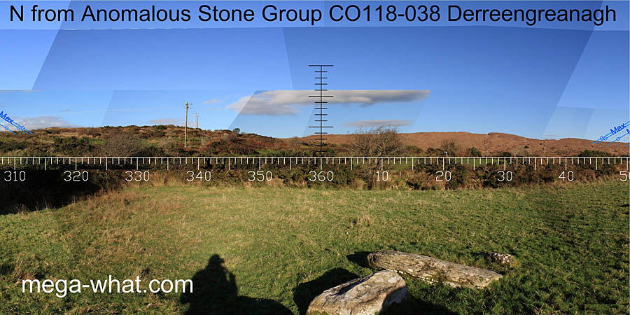 View N from Derreengreanagh Anomalous Stone Group