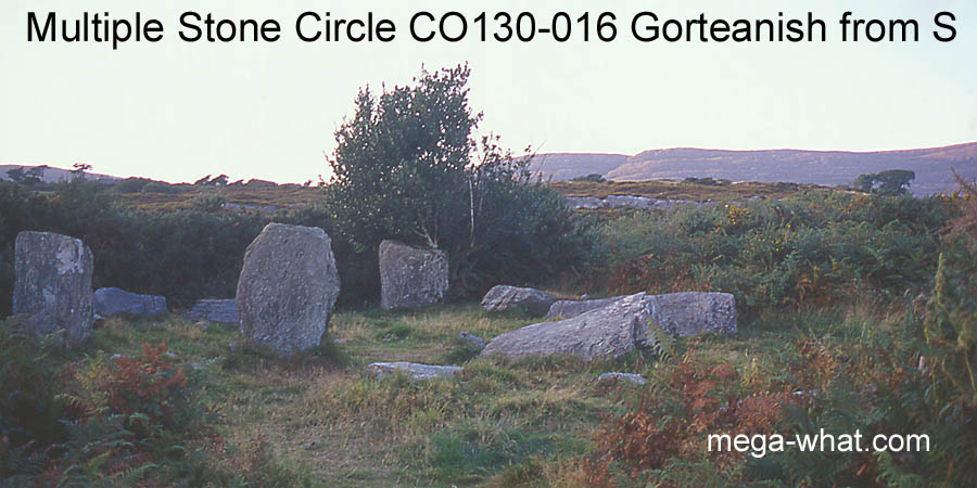Gorteanish Stone Circle, Cork, Ireland.