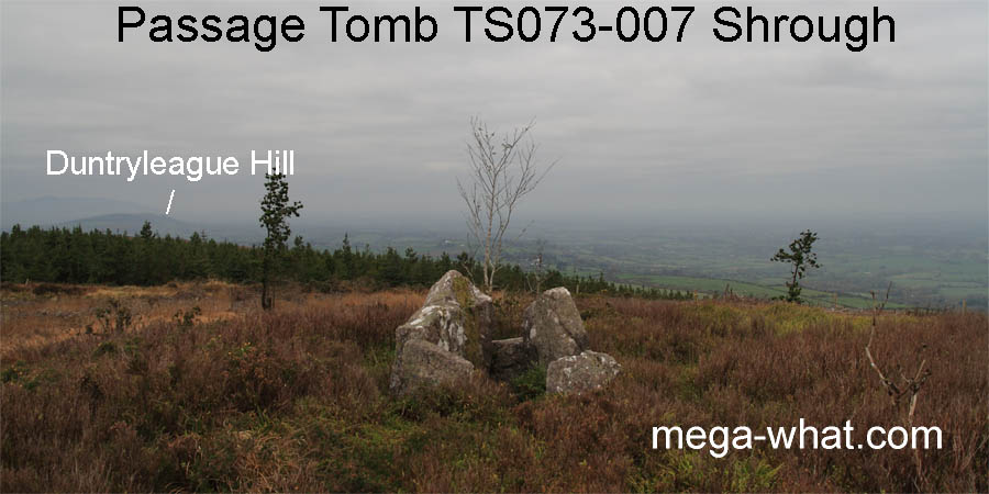 Shrough Passage Tomb, Tipperary, Ireland.