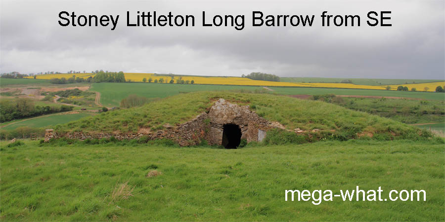 Stoney Littleton Long Barrow, Somerset, England.
