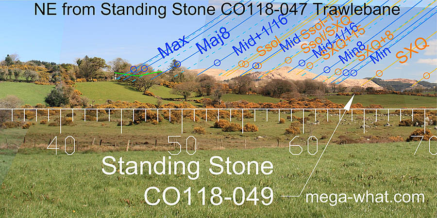NE from Standing Stone CO118-047 Trawlebane, Cork, Ireland.