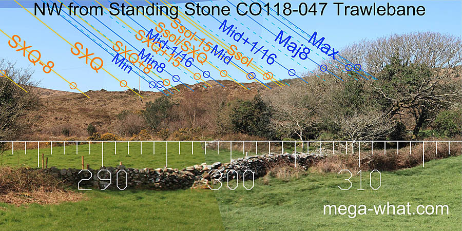 NW from Standing Stone CO118-047 Trawlebane, Cork, Ireland.