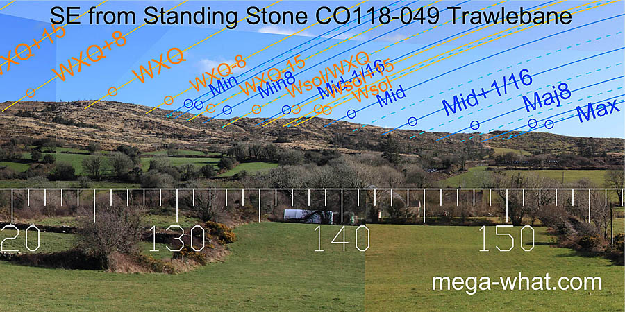 SE from Standing Stone CO118-049 Trawlebane, Cork, Ireland.