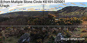 View S from Uragh Multiple Stone Circle